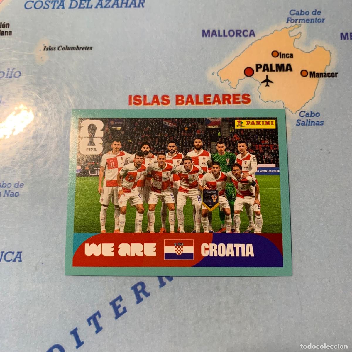 Cromos de F&uacute;tbol: Croacia n&uacute;mero 13 cromo panini Mundial Fifa World Cup 2026