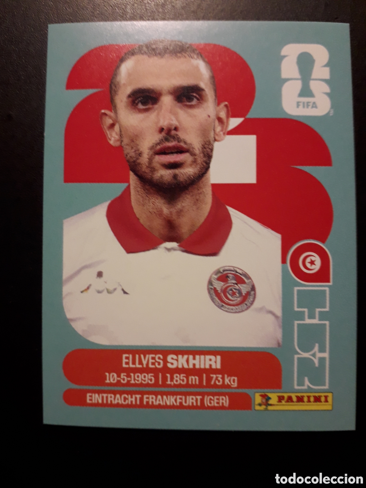 Cromos de F&uacute;tbol: SKHIRI T&Uacute;NEZ TUN 9 MUNDIAL F&Uacute;TBOL 2026 FIFA WORLD CUP PANINI SIN PEGAR PEDIDO M&Iacute;NIMO 3&euro;.