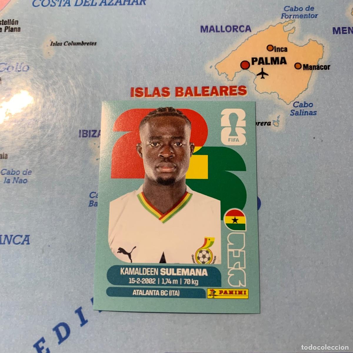 Cromos de F&uacute;tbol: Ghana n&uacute;mero 12 cromo panini Mundial Fifa World Cup 2026