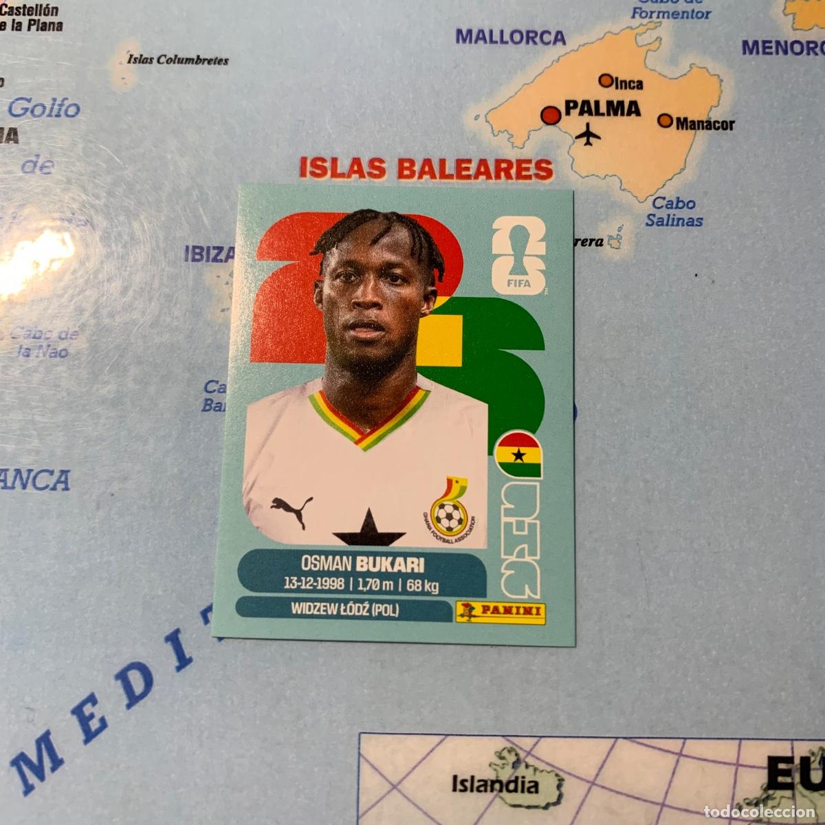 Cromos de F&uacute;tbol: Ghana n&uacute;mero 19 cromo panini Mundial Fifa World Cup 2026