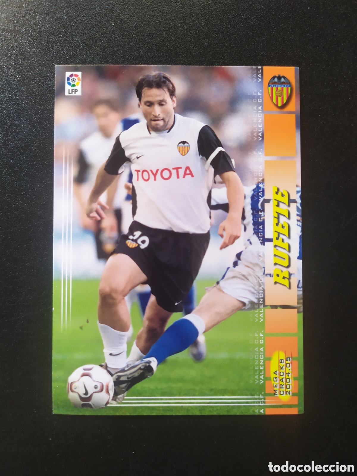 Cromos de F&uacute;tbol: Megacracks 2004 2005 04 05 panini Rufete n&ordm; 318 Valencia