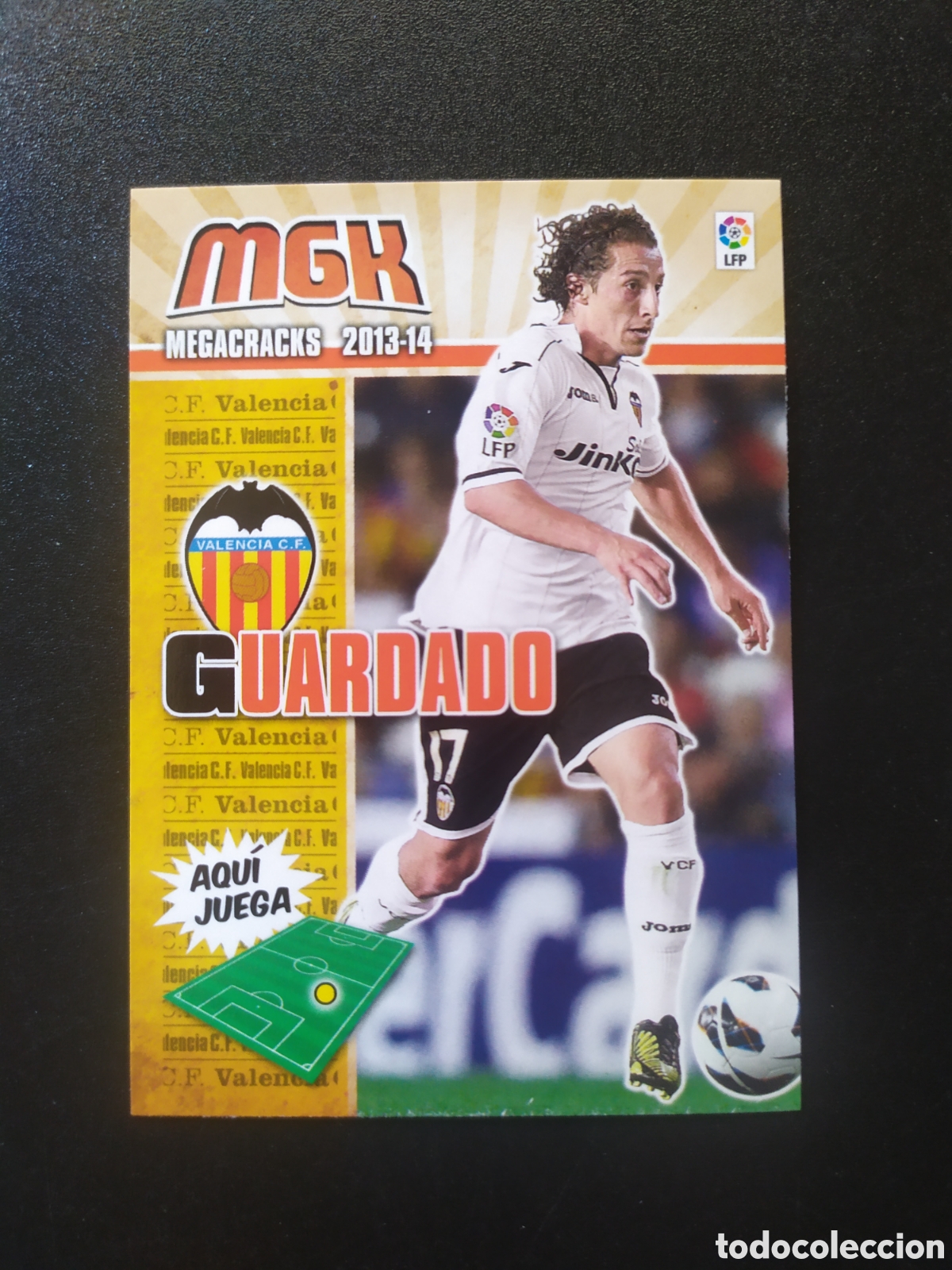 Cromos de F&uacute;tbol: Megacracks 2013 2014 13 14 panini Guardado n&deg; 317 Valencia
