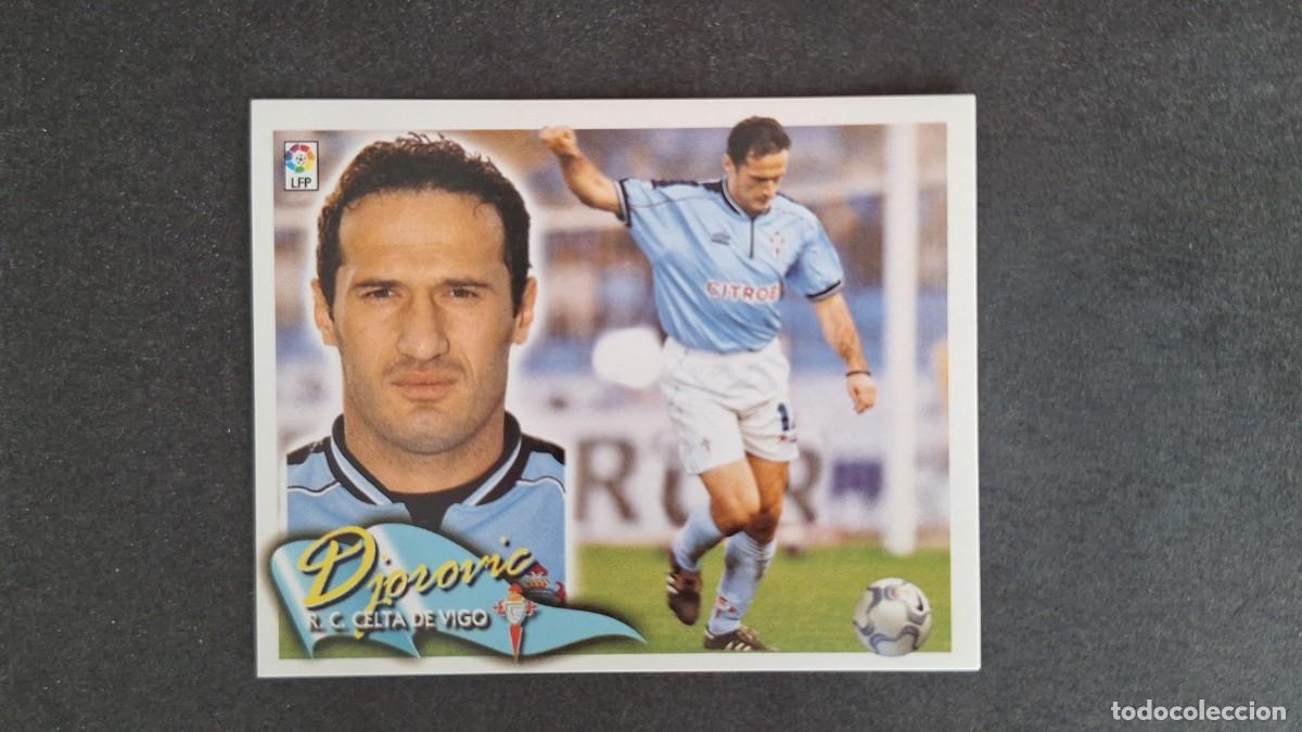 Cromos de F&uacute;tbol: L5 DJOROVIC CELTA DE VIGO LIGA ESTE 2000 2001 00 01 NUNCA PEGADO SIN PEGAR