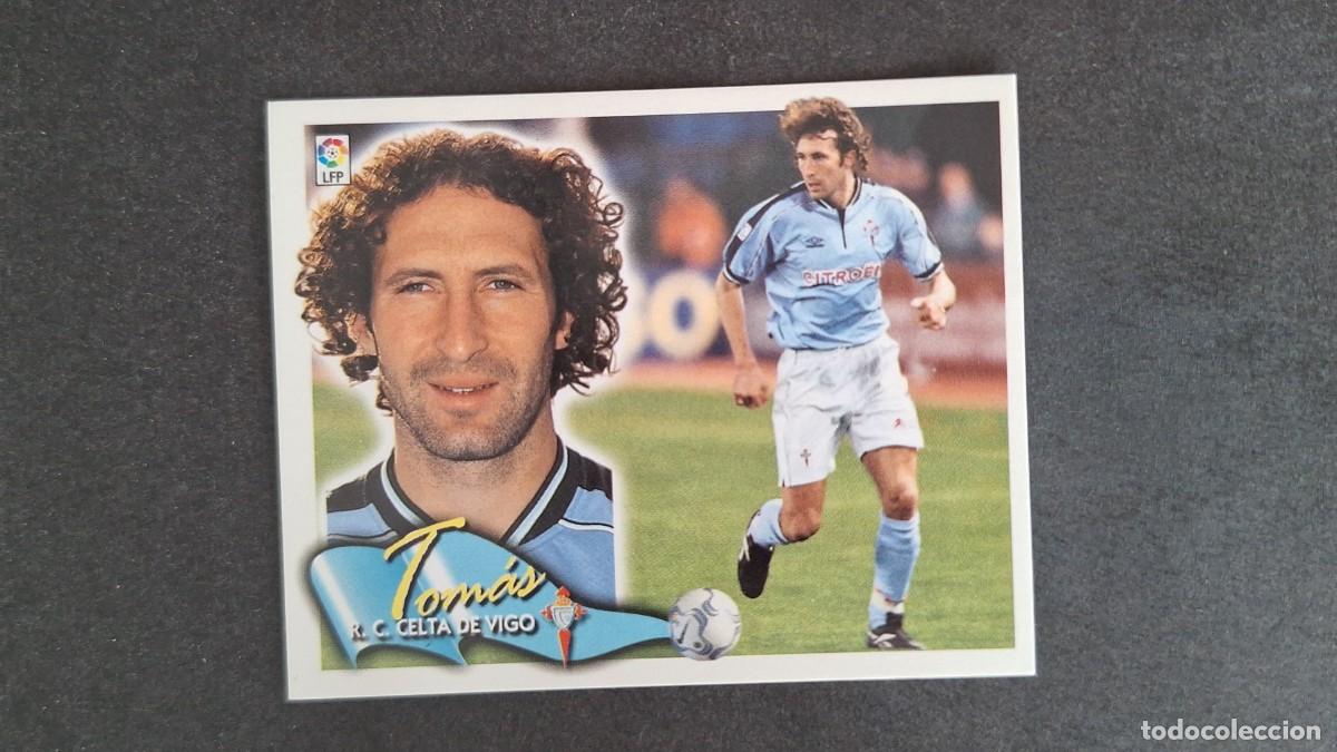 Cromos de Futebol: L5 TOMAS CELTA DE VIGO LIGA ESTE 2000 2001 00 01 NUNCA PEGADO SIN PEGAR