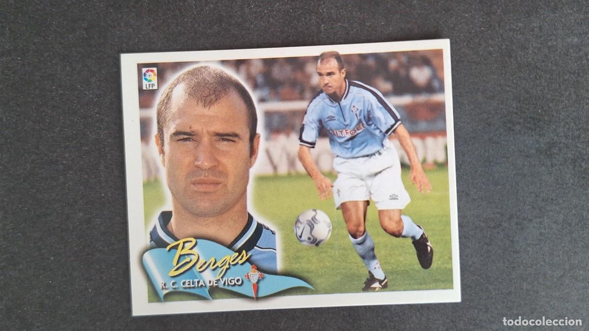 Cromos de Futebol: L5 BERGES CELTA DE VIGO LIGA ESTE 2000 2001 00 01 NUNCA PEGADO SIN PEGAR