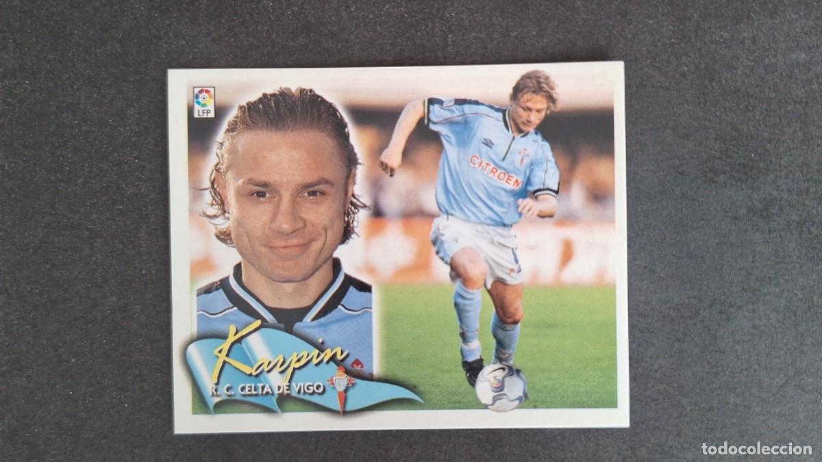 Cromos de Futebol: L5 KARPIN CELTA DE VIGO LIGA ESTE 2000 2001 00 01 NUNCA PEGADO SIN PEGAR
