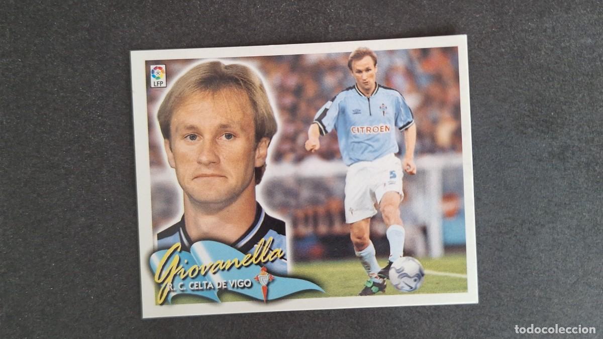Cromos de Futebol: L5 GIOVANELLA CELTA DE VIGO LIGA ESTE 2000 2001 00 01 NUNCA PEGADO SIN PEGAR