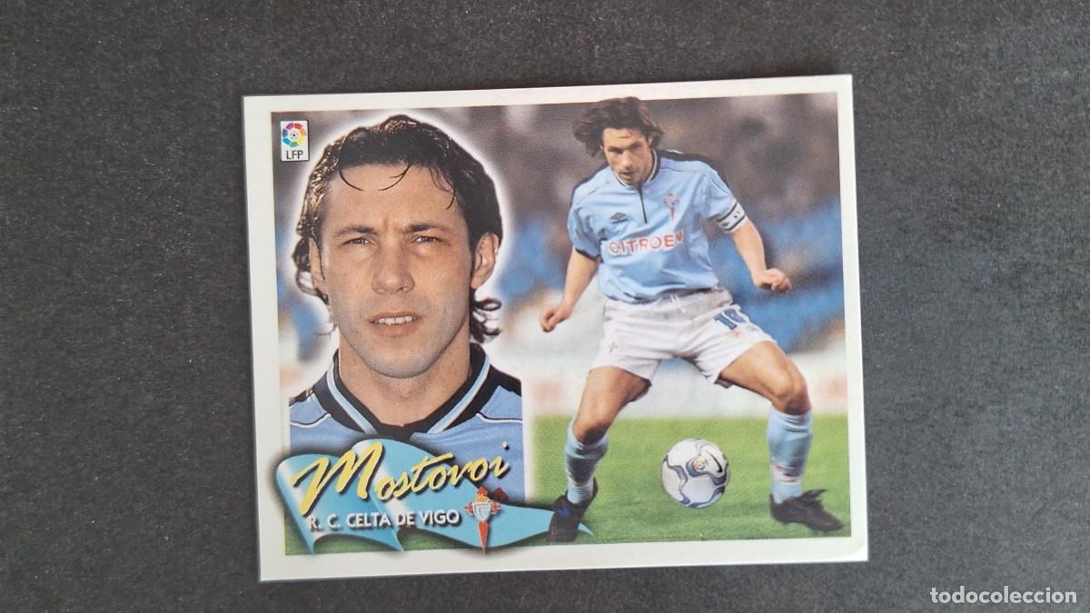 Cartes &agrave; collectionner de Football: L5 MOSTOVOI CELTA DE VIGO LIGA ESTE 2000 2001 00 01 NUNCA PEGADO SIN PEGAR
