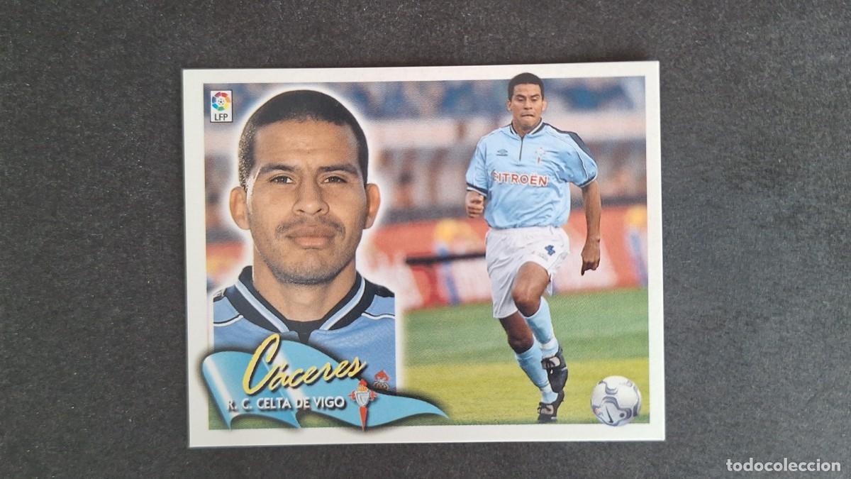 Cartes &agrave; collectionner de Football: L5 CACERES CELTA DE VIGO LIGA ESTE 2000 2001 00 01 NUNCA PEGADO SIN PEGAR