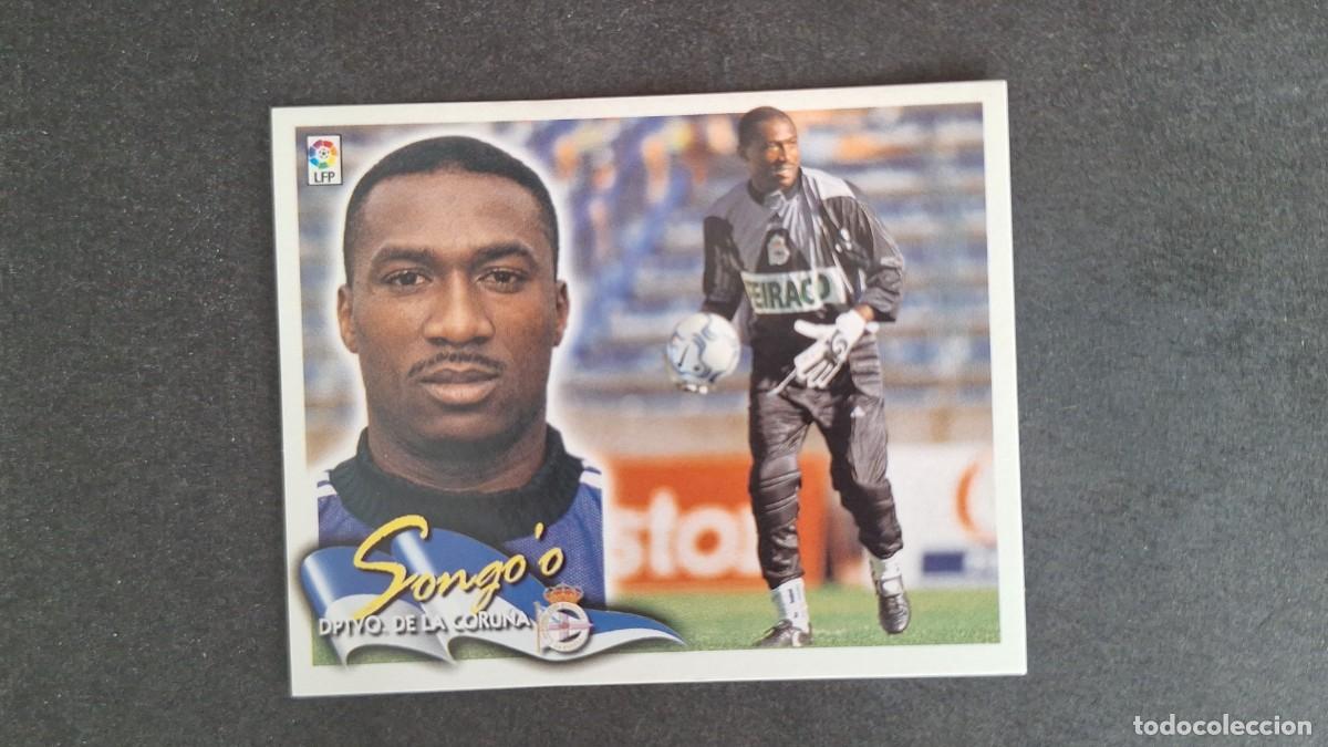 Cartes &agrave; collectionner de Football: L5 SONGO'O DEPORTIVO DE LA CORU&Ntilde;A LIGA ESTE 2000 2001 00 01 NUNCA PEGADO SIN PEGAR