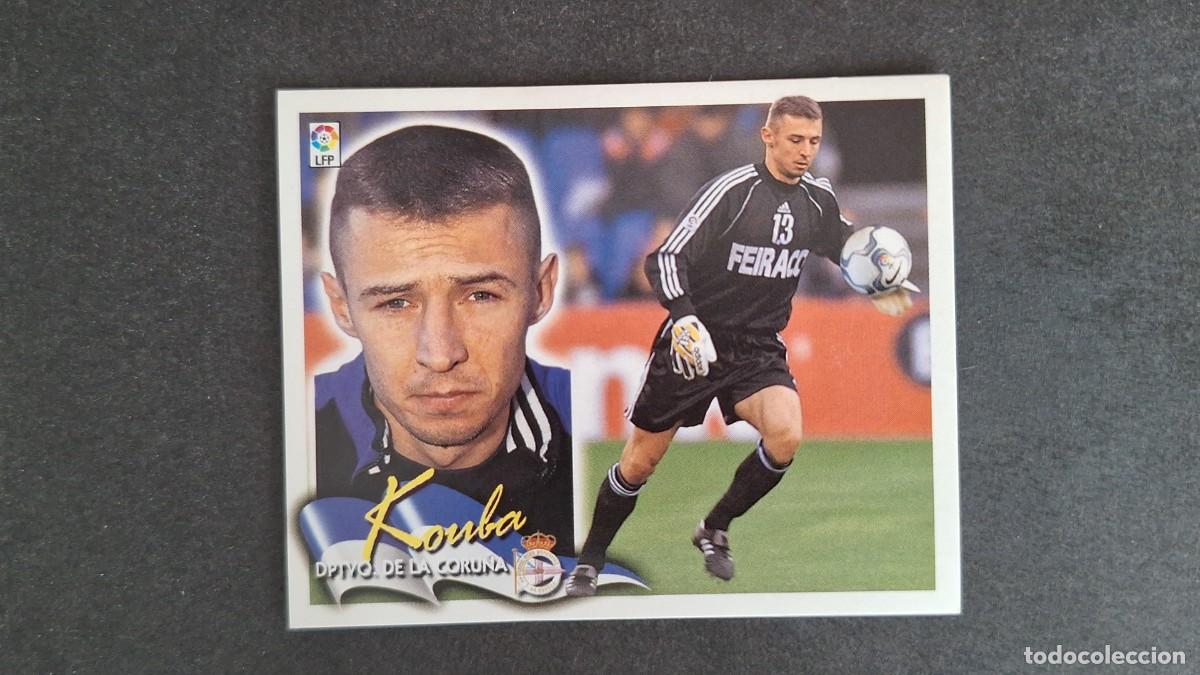 Cartes &agrave; collectionner de Football: L5 KOUBA DEPORTIVO DE LA CORU&Ntilde;A LIGA ESTE 2000 2001 00 01 NUNCA PEGADO SIN PEGAR