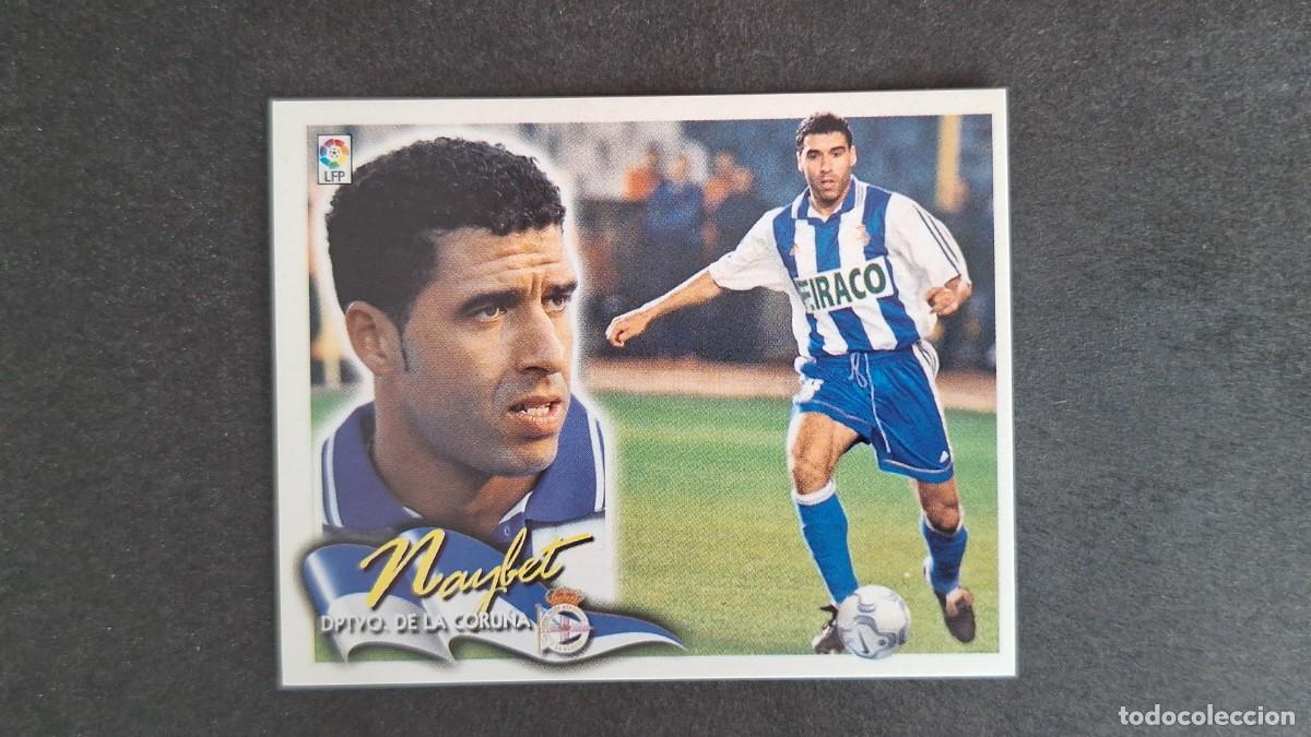Cartes &agrave; collectionner de Football: L5 NAYBET DEPORTIVO DE LA CORU&Ntilde;A LIGA ESTE 2000 2001 00 01 NUNCA PEGADO SIN PEGAR