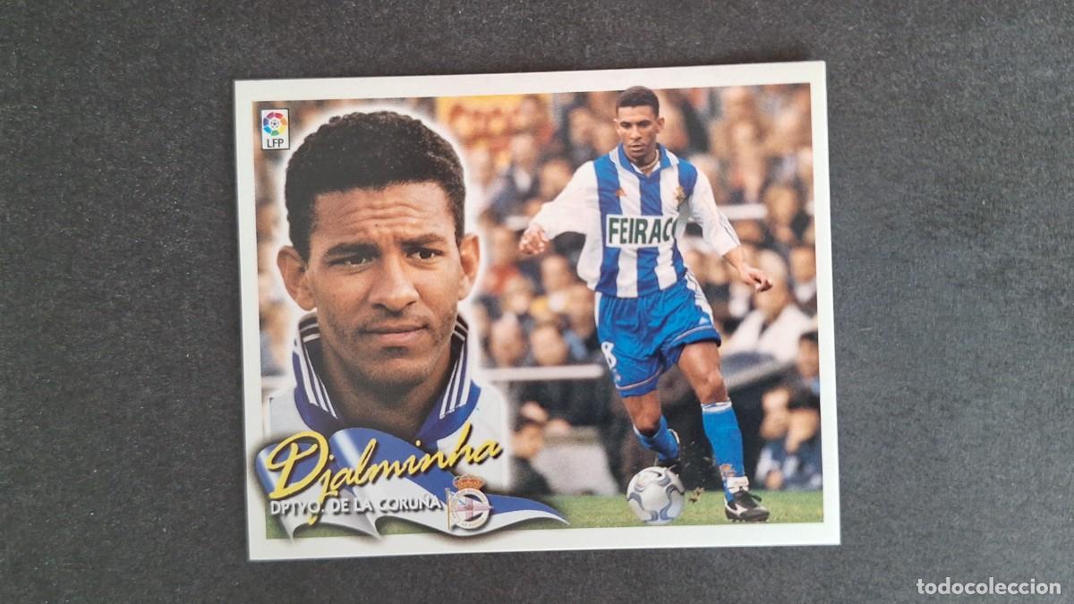 Fu&szlig;ball-Sticker: L5 DJALMINHA DEPORTIVO DE LA CORU&Ntilde;A LIGA ESTE 2000 2001 00 01 NUNCA PEGADO SIN PEGAR