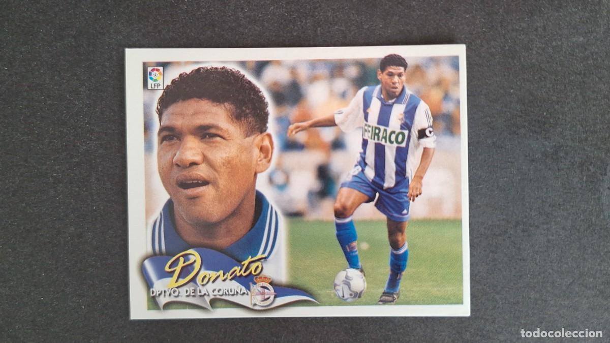 Cromos de F&uacute;tbol: L5 DONATO DEPORTIVO DE LA CORU&Ntilde;A LIGA ESTE 2000 2001 00 01 NUNCA PEGADO SIN PEGAR