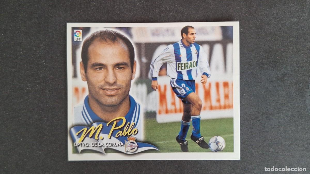 Cromos de F&uacute;tbol: L5 MANUEL PABLO DEPORTIVO DE LA CORU&Ntilde;A LIGA ESTE 2000 2001 00 01 NUNCA PEGADO SIN PEGAR