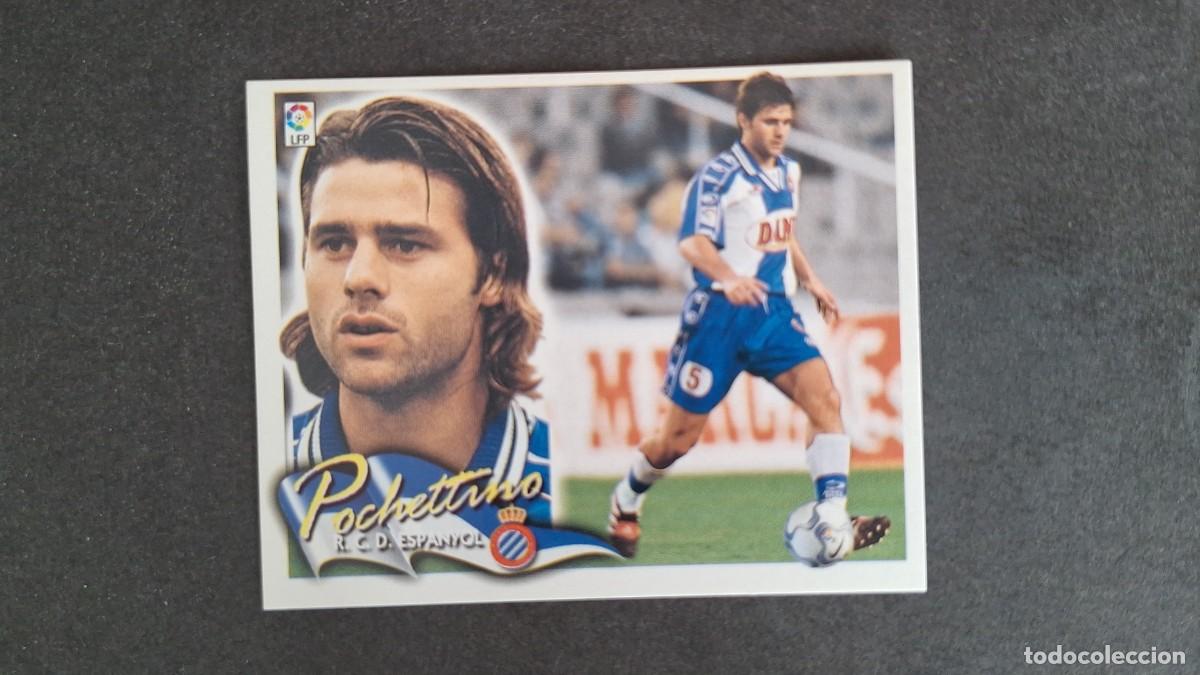 Cromos de F&uacute;tbol: L5 POCHETTINO R. C. D. ESPA&Ntilde;OL LIGA ESTE 2000 2001 00 01 NUNCA PEGADO SIN PEGAR