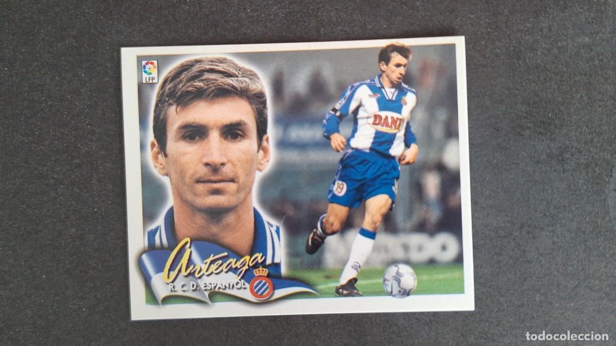 Cromos de F&uacute;tbol: L5 ARTEAGA R. C. D. ESPA&Ntilde;OL LIGA ESTE 2000 2001 00 01 NUNCA PEGADO SIN PEGAR