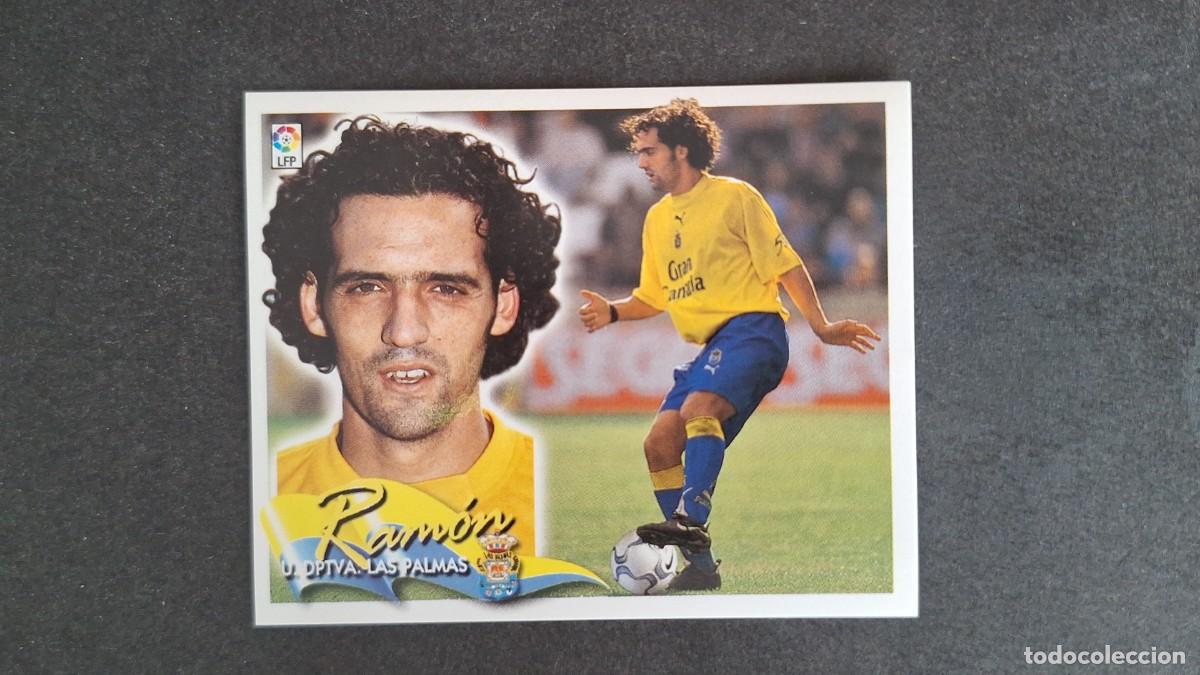 Cromos de F&uacute;tbol: L5 RAMON U. D. LAS PALMAS LIGA ESTE 2000 2001 00 01 NUNCA PEGADO SIN PEGAR