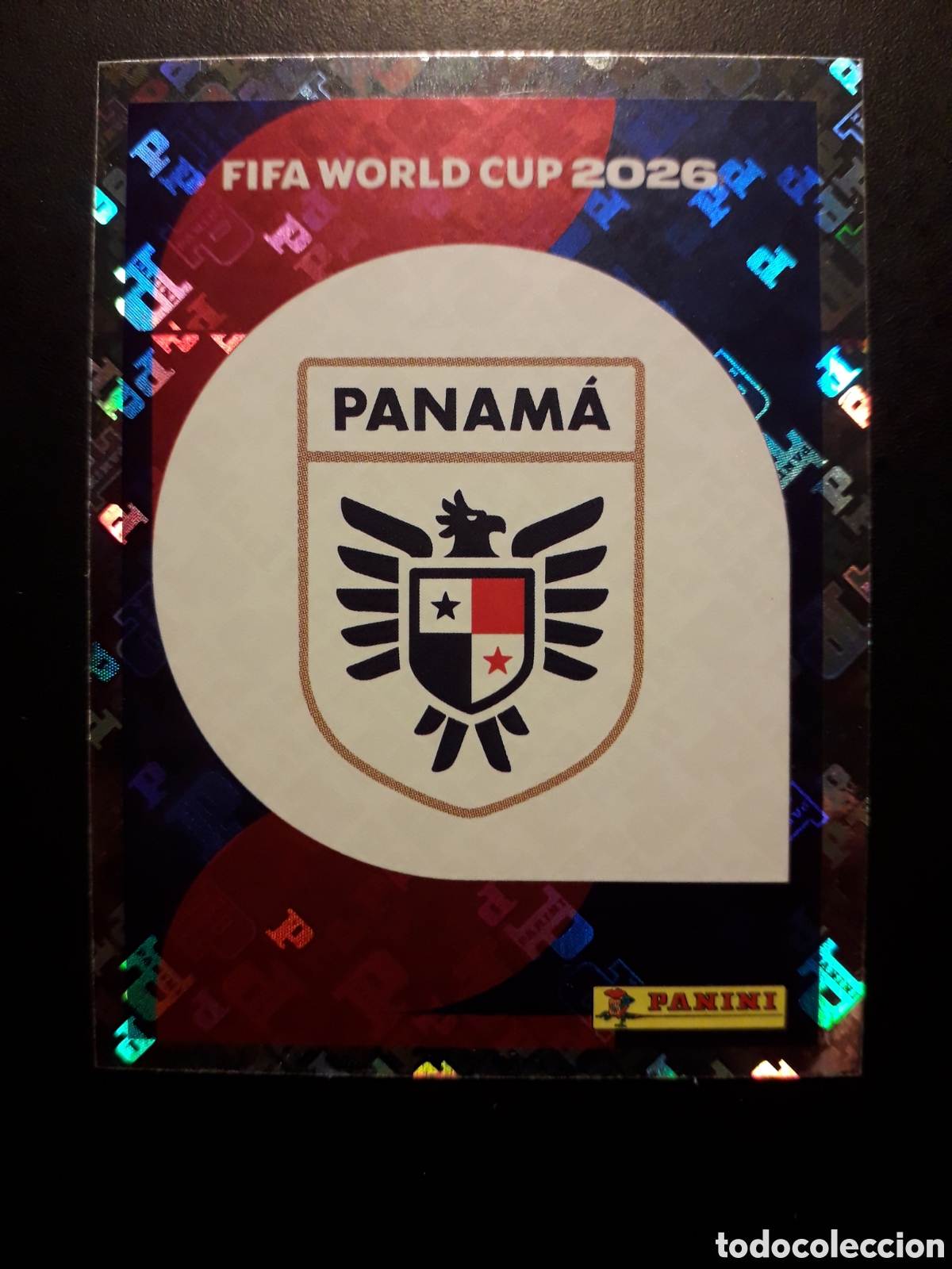 Cromos de F&uacute;tbol: ESCUDO PANAM&Aacute; PAN 1 MUNDIAL F&Uacute;TBOL 2026 FIFA WORLD CUP PANINI SIN PEGAR PEDIDO M&Iacute;NIMO 3&euro;