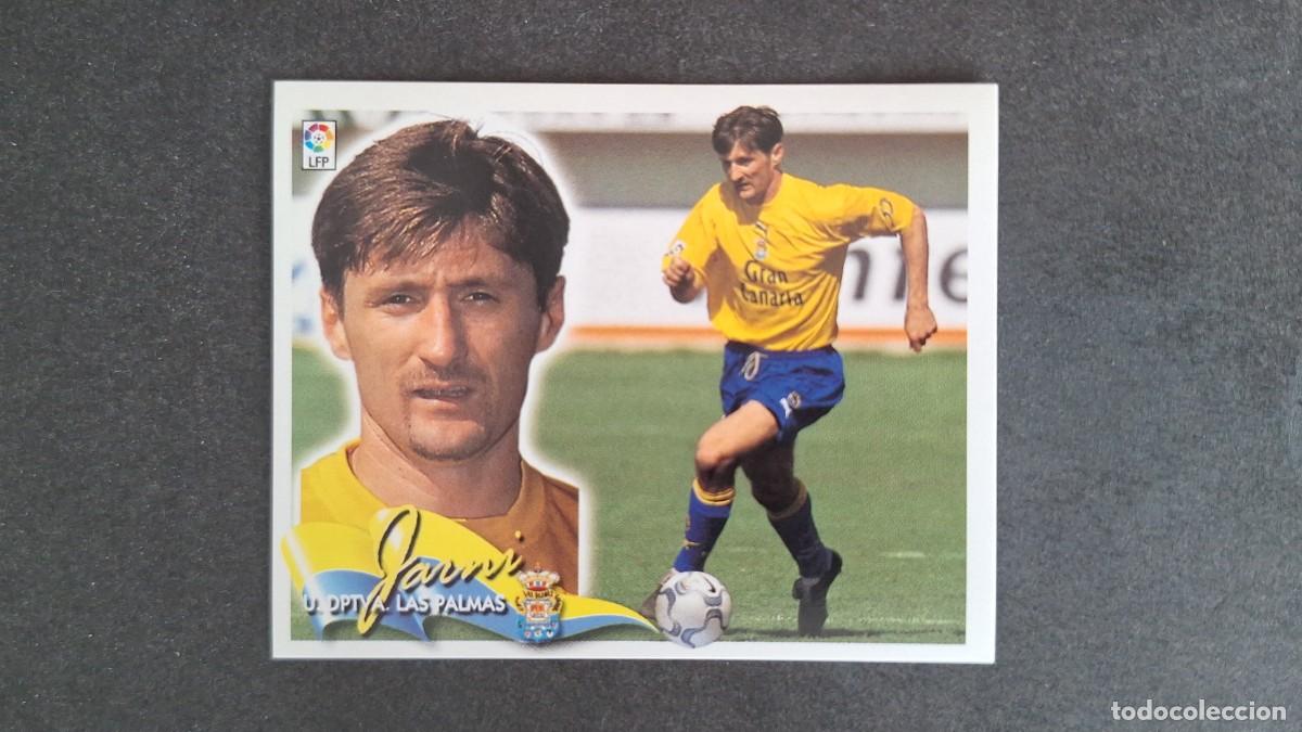 Cromos de F&uacute;tbol: L5 JARNI U. D. LAS PALMAS LIGA ESTE 2000 2001 00 01 NUNCA PEGADO SIN PEGAR