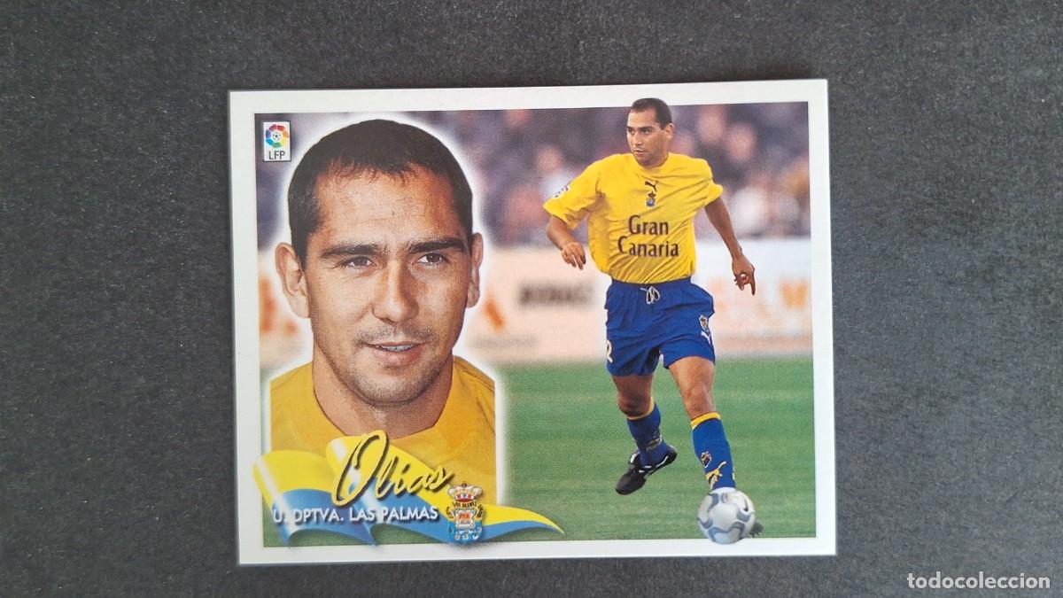 Cromos de F&uacute;tbol: L5 OLIAS U. D. LAS PALMAS LIGA ESTE 2000 2001 00 01 NUNCA PEGADO SIN PEGAR