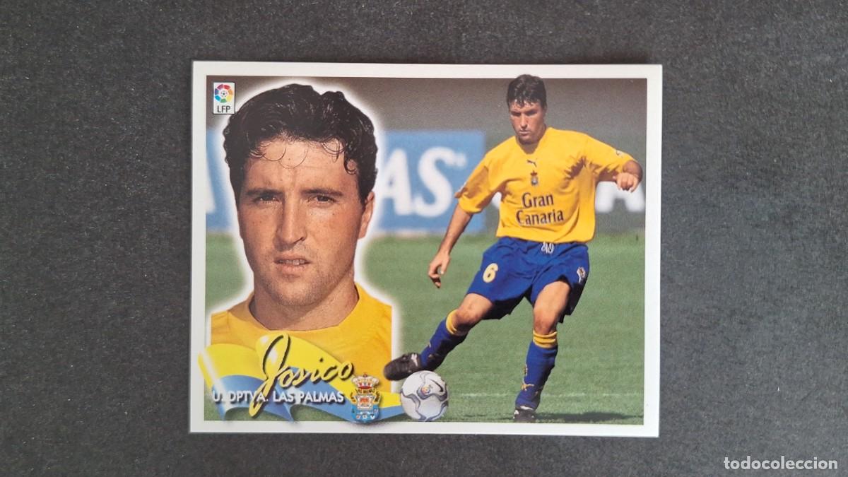 Cromos de F&uacute;tbol: L5 JOSICO U. D. LAS PALMAS LIGA ESTE 2000 2001 00 01 NUNCA PEGADO SIN PEGAR