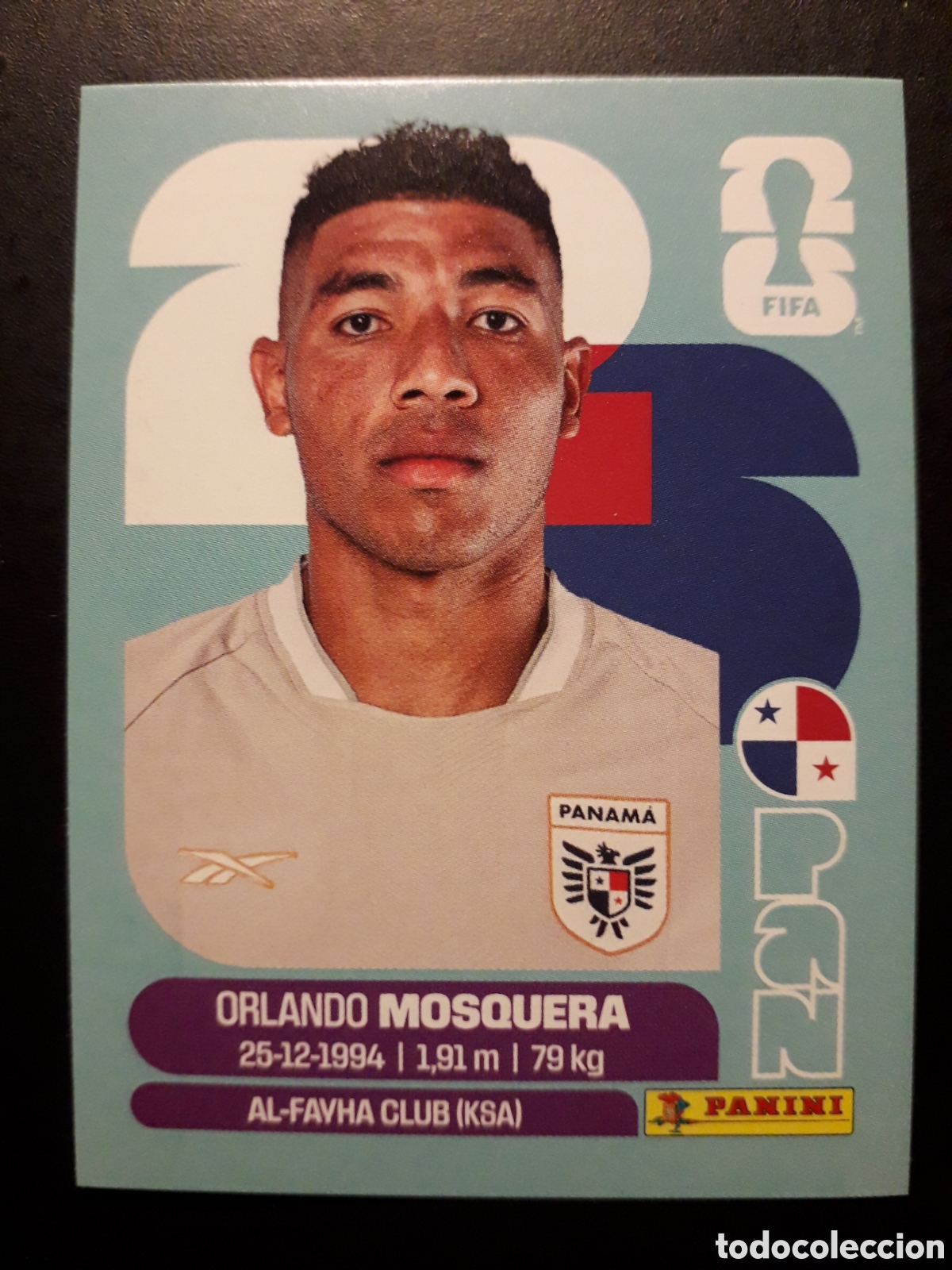 Cromos de F&uacute;tbol: MOSQUERA PANAM&Aacute; PAN 2 MUNDIAL F&Uacute;TBOL 2026 FIFA WORLD CUP PANINI SIN PEGAR PEDIDO M&Iacute;NIMO 3&euro;.
