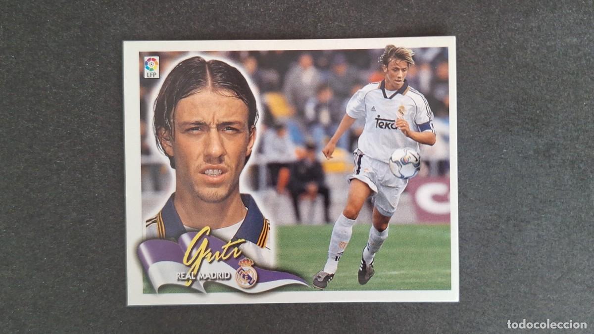 Cromos de F&uacute;tbol: L5 GUTI REAL MADRID LIGA ESTE 2000 2001 00 01 NUNCA PEGADO SIN PEGAR