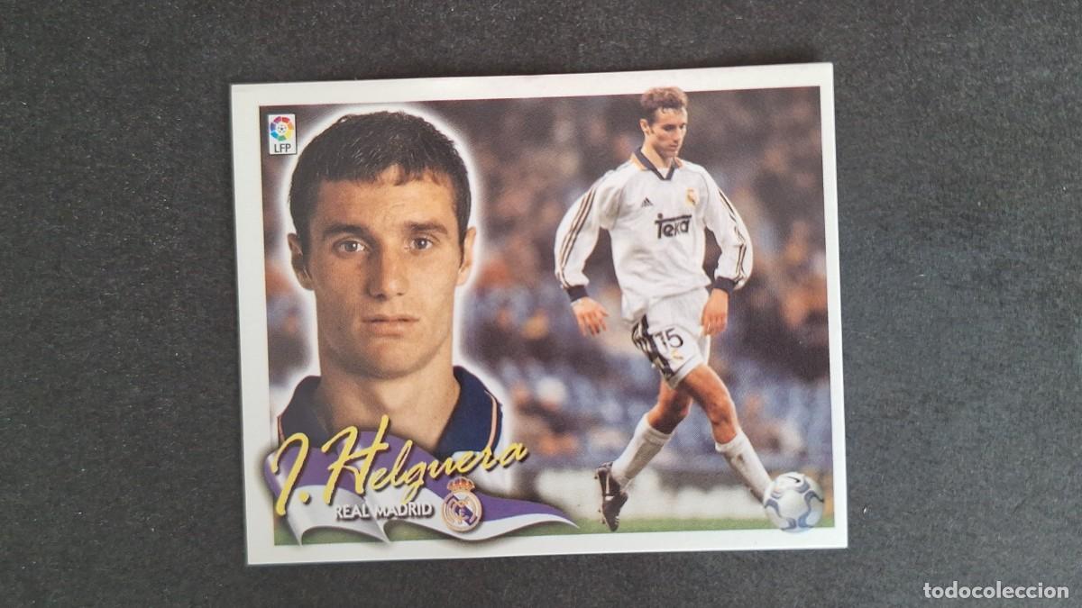 Cromos de F&uacute;tbol: L5 IVAN HELGUERA REAL MADRID LIGA ESTE 2000 2001 00 01 NUNCA PEGADO SIN PEGAR