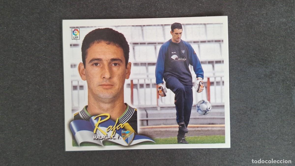 Cromos de F&uacute;tbol: L5 RAFA MALAGA C. F. LIGA ESTE 2000 2001 00 01 NUNCA PEGADO SIN PEGAR
