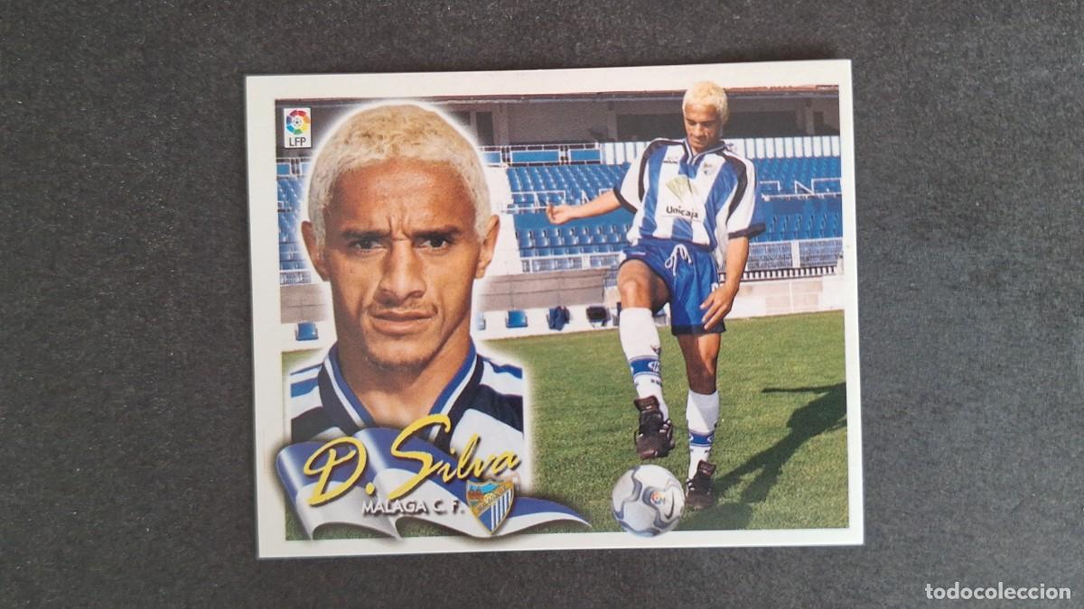 Cromos de F&uacute;tbol: L5 DARIO SILVA MALAGA C. F. LIGA ESTE 2000 2001 00 01 NUNCA PEGADO SIN PEGAR