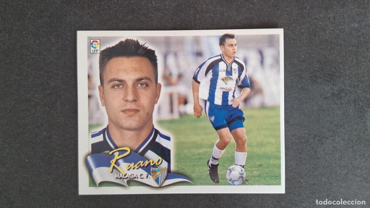Cromos de F&uacute;tbol: L5 RUANO MALAGA C. F. LIGA ESTE 2000 2001 00 01 NUNCA PEGADO SIN PEGAR