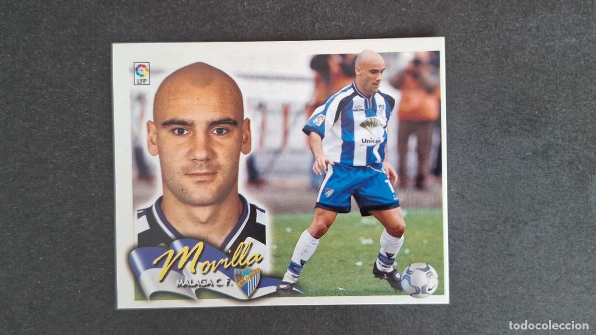 Cromos de F&uacute;tbol: L5 MOVILLA MALAGA C. F. LIGA ESTE 2000 2001 00 01 NUNCA PEGADO SIN PEGAR