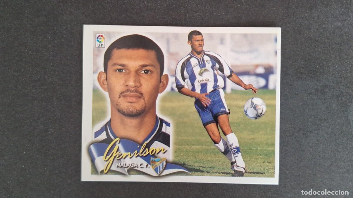 Cromos de F&uacute;tbol: L5 GENILSON MALAGA C. F. LIGA ESTE 2000 2001 00 01 NUNCA PEGADO SIN PEGAR