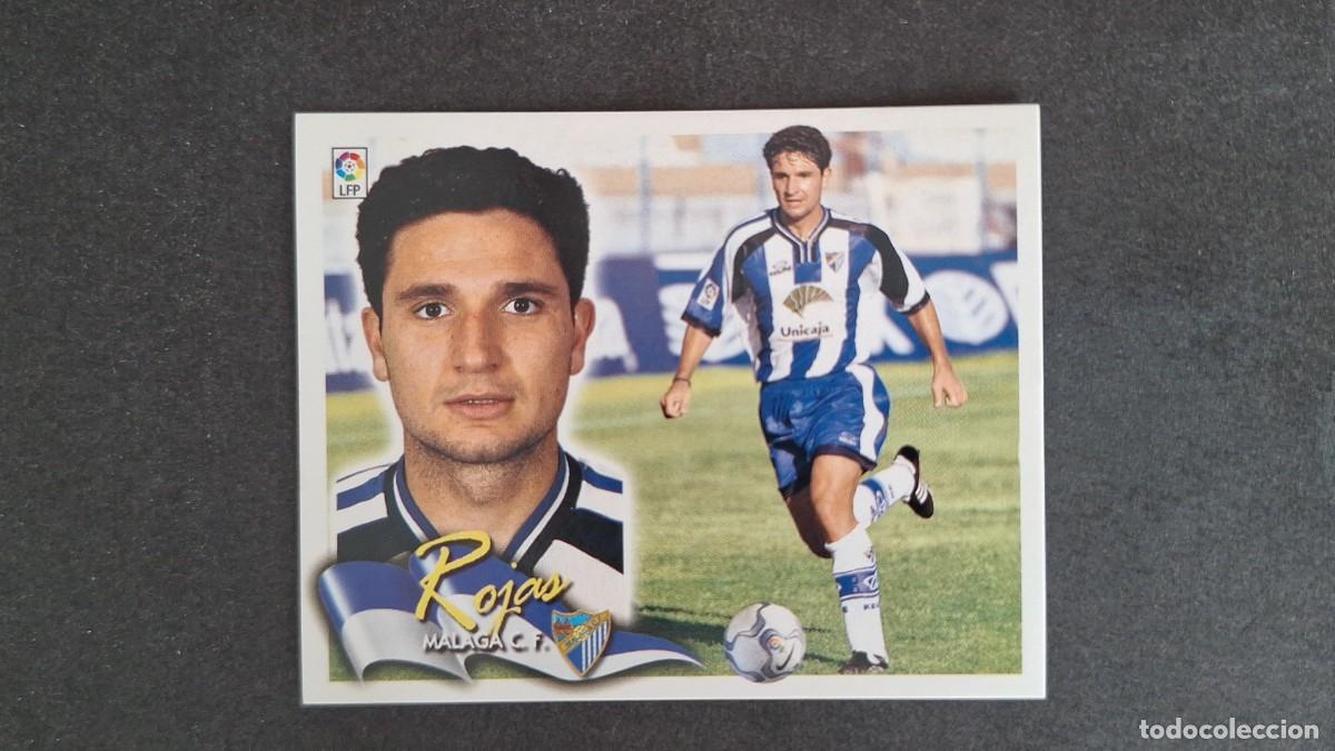 Cromos de F&uacute;tbol: L5 ROJAS MALAGA C. F. LIGA ESTE 2000 2001 00 01 NUNCA PEGADO SIN PEGAR