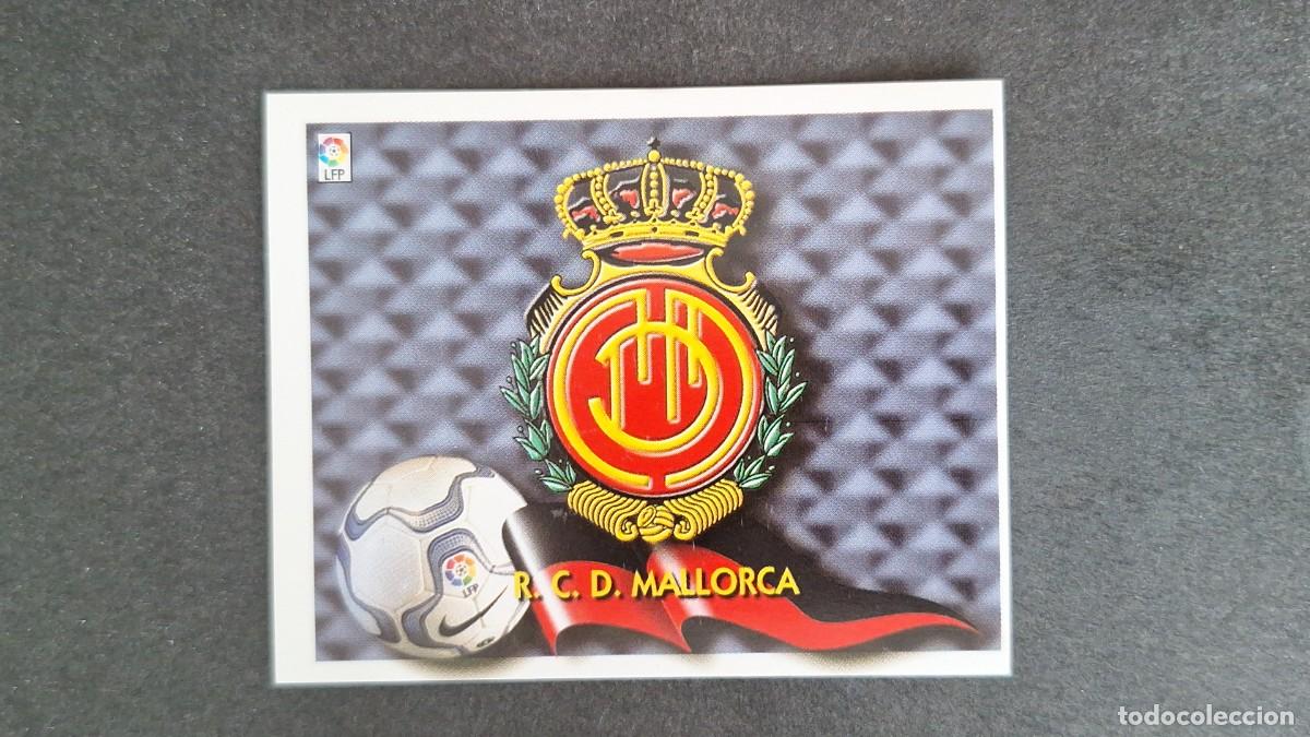 Cromos de F&uacute;tbol: L5 ESCUDO R. C. D. MALLORCA LIGA ESTE 2000 2001 00 01 NUNCA PEGADO SIN PEGAR