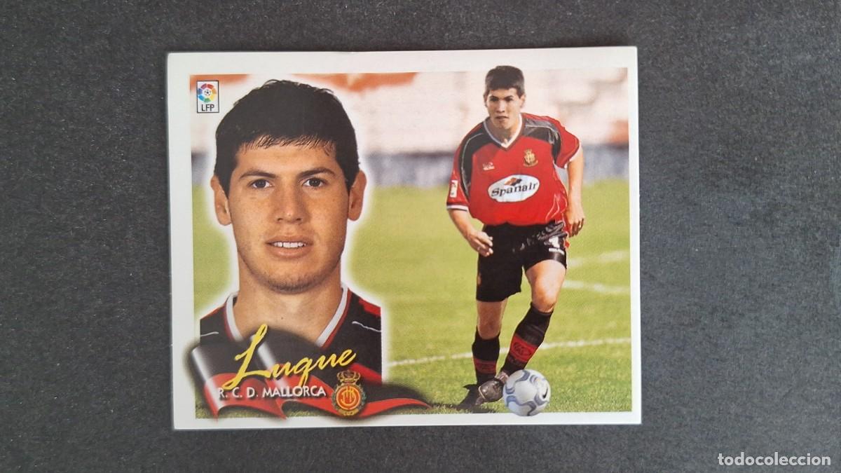 Cromos de F&uacute;tbol: L5 LUQUE R. C. D. MALLORCA LIGA ESTE 2000 2001 00 01 NUNCA PEGADO SIN PEGAR