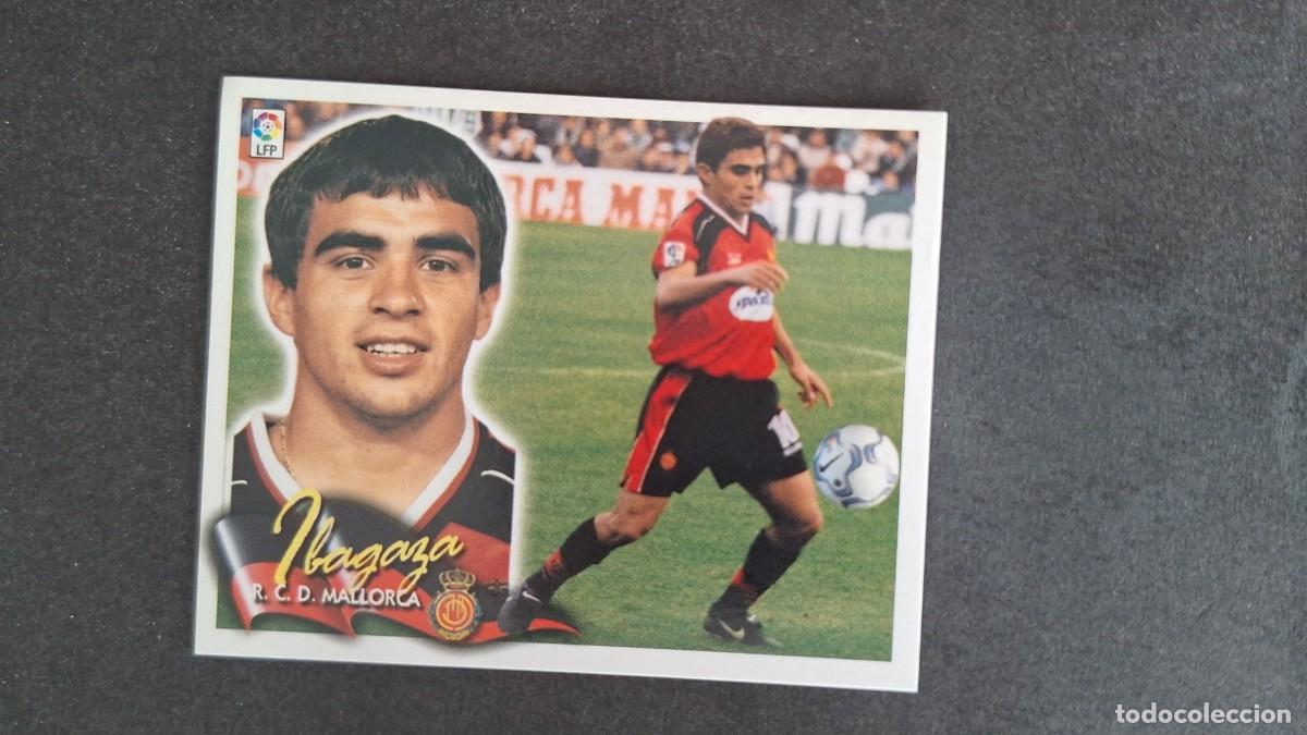 Cromos de F&uacute;tbol: L5 IBAGAZA R. C. D. MALLORCA LIGA ESTE 2000 2001 00 01 NUNCA PEGADO SIN PEGAR