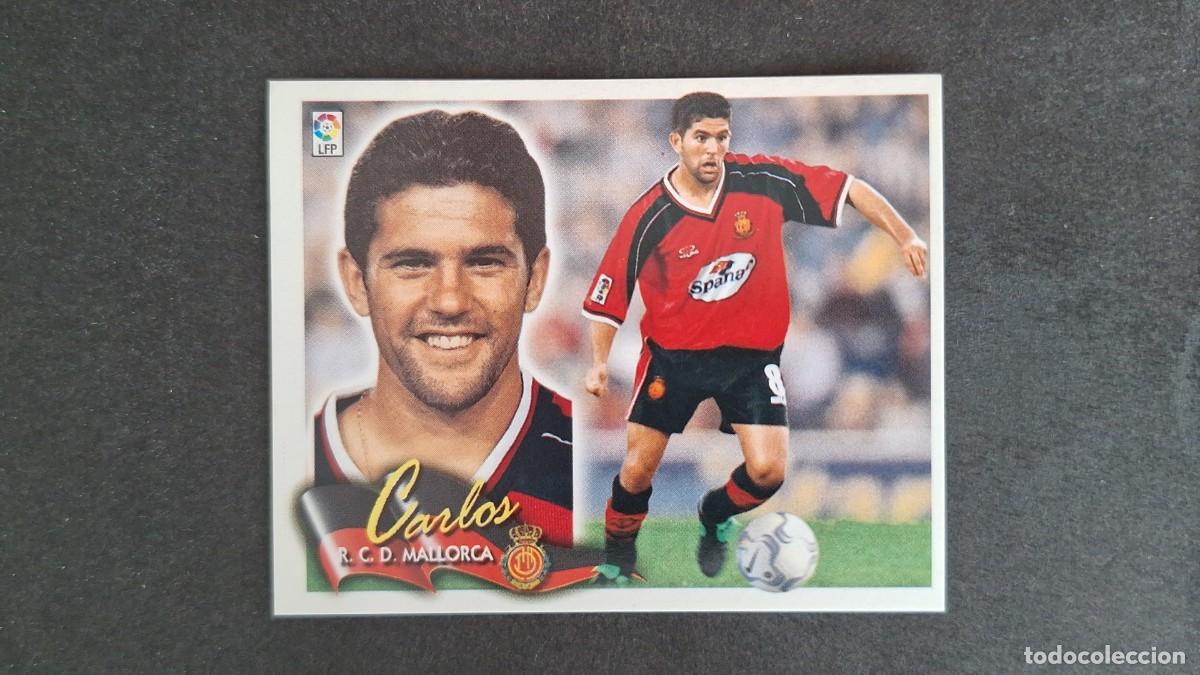 Cromos de F&uacute;tbol: L5 CARLOS R. C. D. MALLORCA LIGA ESTE 2000 2001 00 01 NUNCA PEGADO SIN PEGAR