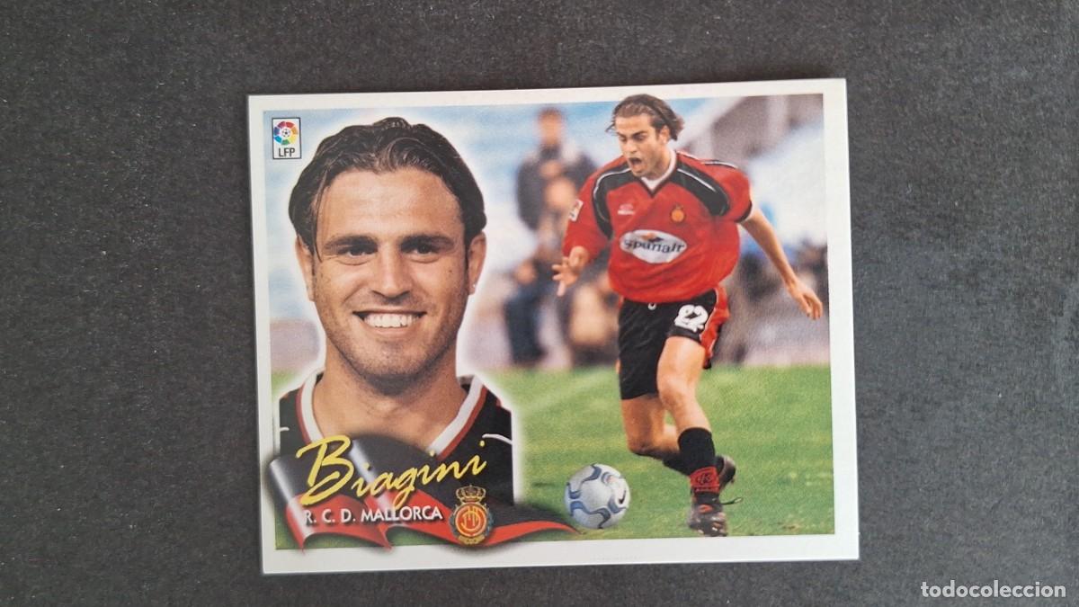 Cromos de F&uacute;tbol: L5 BIAGINI R. C. D. MALLORCA LIGA ESTE 2000 2001 00 01 NUNCA PEGADO SIN PEGAR