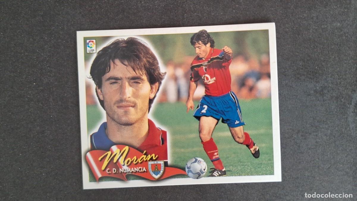 Cromos de F&uacute;tbol: L5 MORAN C. D. NUMANCIA LIGA ESTE 2000 2001 00 01 NUNCA PEGADO SIN PEGAR
