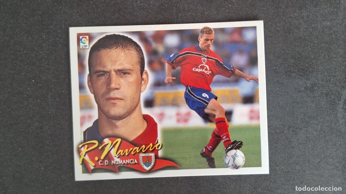 Cromos de F&uacute;tbol: L5 R. NAVARRO C. D. NUMANCIA LIGA ESTE 2000 2001 00 01 NUNCA PEGADO SIN PEGAR