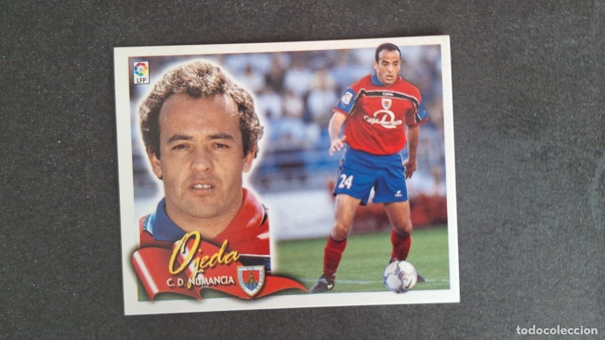 Cromos de F&uacute;tbol: L5 OJEDA C. D. NUMANCIA LIGA ESTE 2000 2001 00 01 NUNCA PEGADO SIN PEGAR