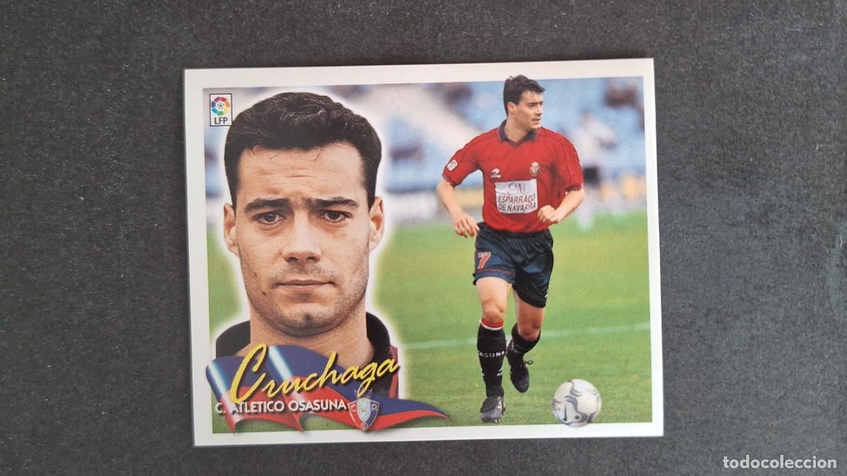 Cromos de F&uacute;tbol: L5 CRUCHAGA C. A. OSASUNA LIGA ESTE 2000 2001 00 01 NUNCA PEGADO SIN PEGAR