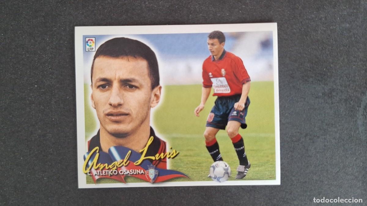 Cromos de F&uacute;tbol: L5 ANGEL LUIS C. A. OSASUNA LIGA ESTE 2000 2001 00 01 NUNCA PEGADO SIN PEGAR
