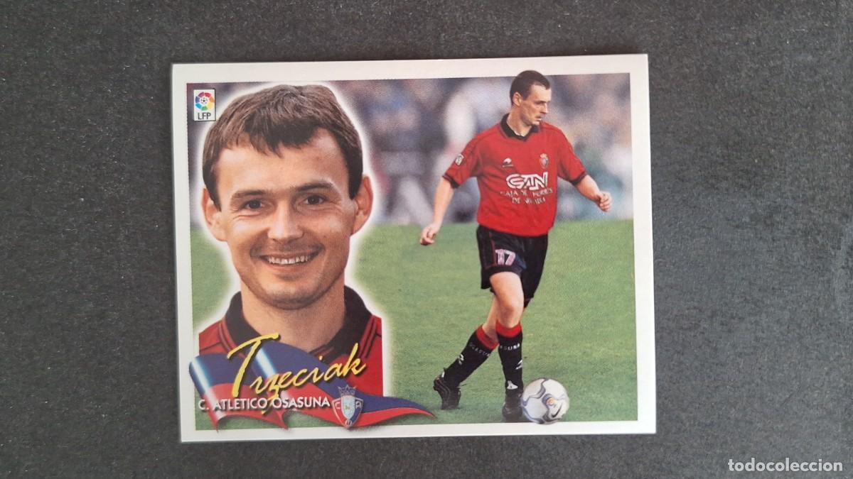 Cromos de F&uacute;tbol: L5 TRZECIAK C. A. OSASUNA LIGA ESTE 2000 2001 00 01 NUNCA PEGADO SIN PEGAR