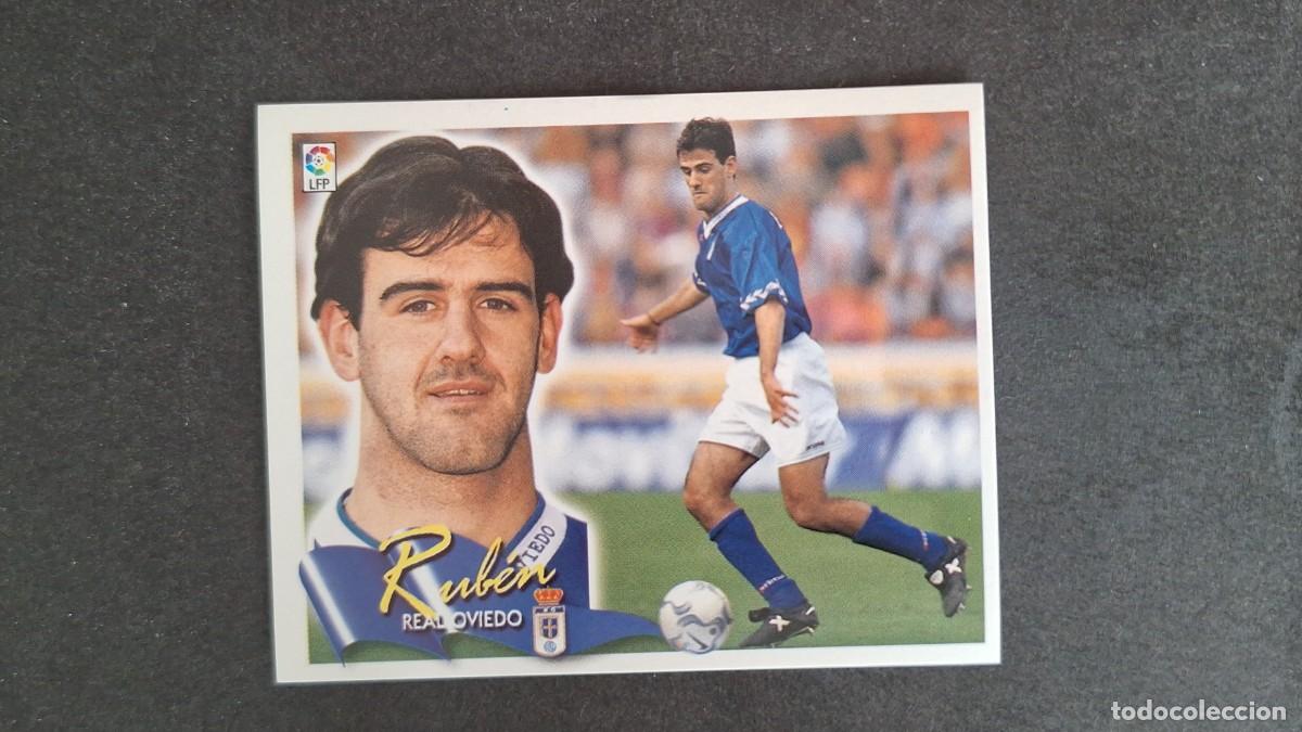 Cromos de F&uacute;tbol: L5 RUBEN REAL OVIEDO LIGA ESTE 2000 2001 00 01 NUNCA PEGADO SIN PEGAR