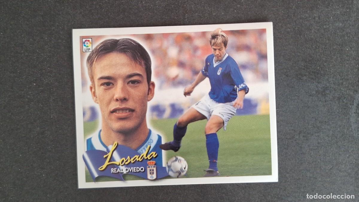 Cromos de F&uacute;tbol: L5 LOSADA REAL OVIEDO LIGA ESTE 2000 2001 00 01 NUNCA PEGADO SIN PEGAR