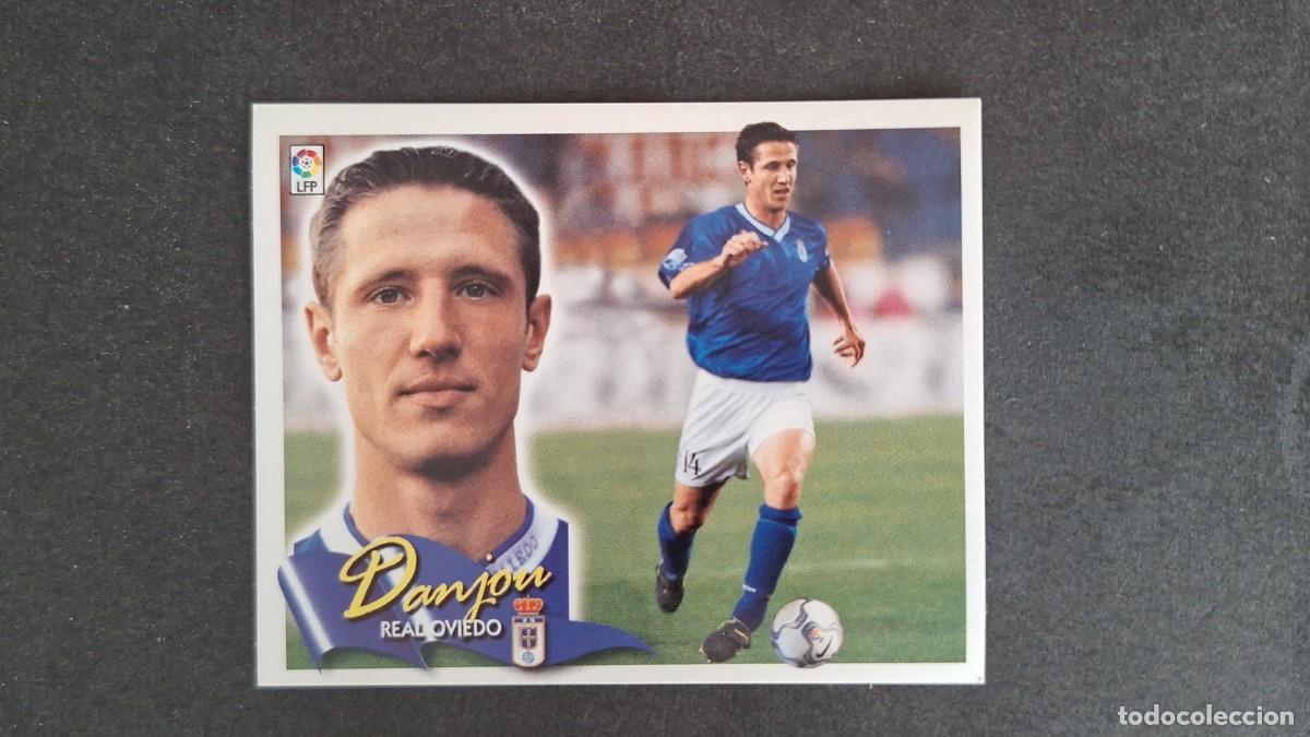 Cromos de F&uacute;tbol: L5 DANJOU REAL OVIEDO LIGA ESTE 2000 2001 00 01 NUNCA PEGADO SIN PEGAR