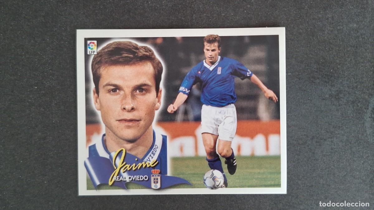 Cromos de F&uacute;tbol: L5 JAIME REAL OVIEDO LIGA ESTE 2000 2001 00 01 NUNCA PEGADO SIN PEGAR